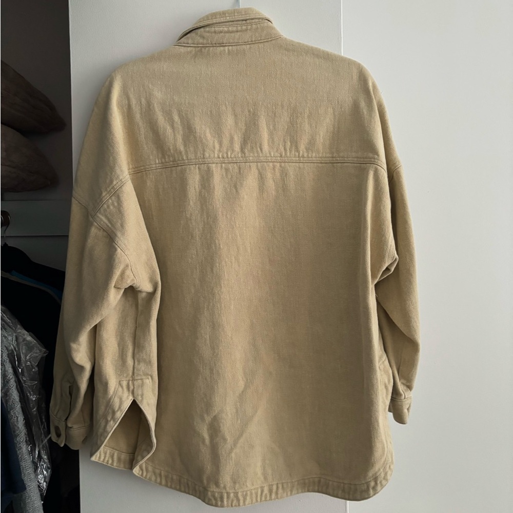 Tan Utility Jacket - Picture 2 of 2
